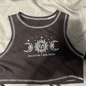 moon crop top